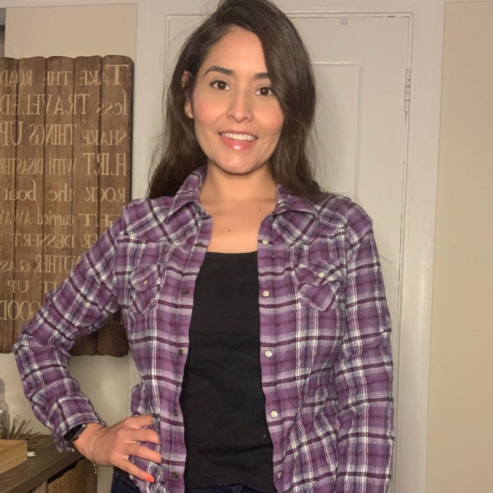 Long sleeve flannel